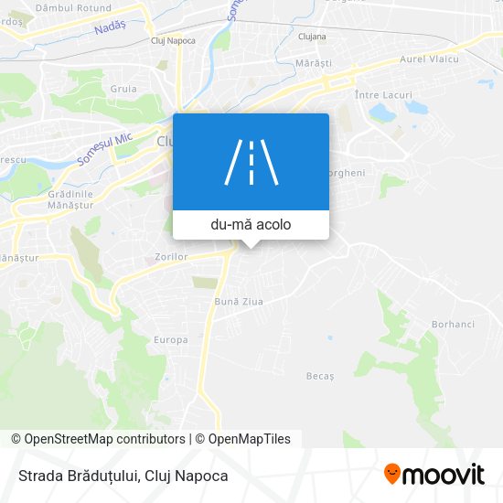 Hartă Strada Brăduțului