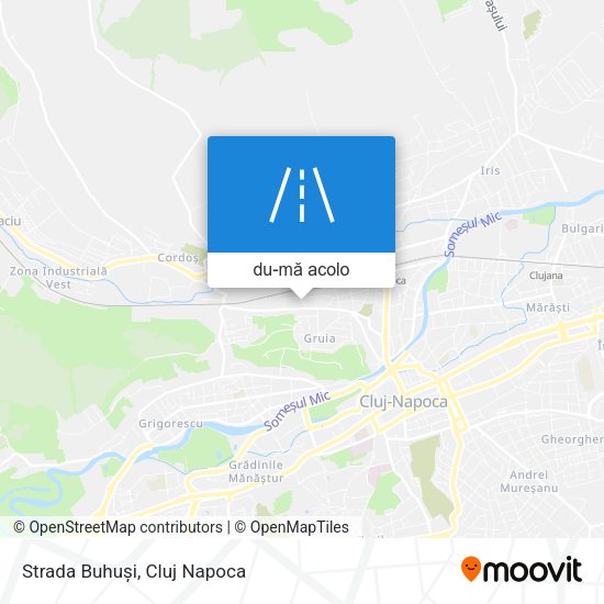 Hartă Strada Buhuși