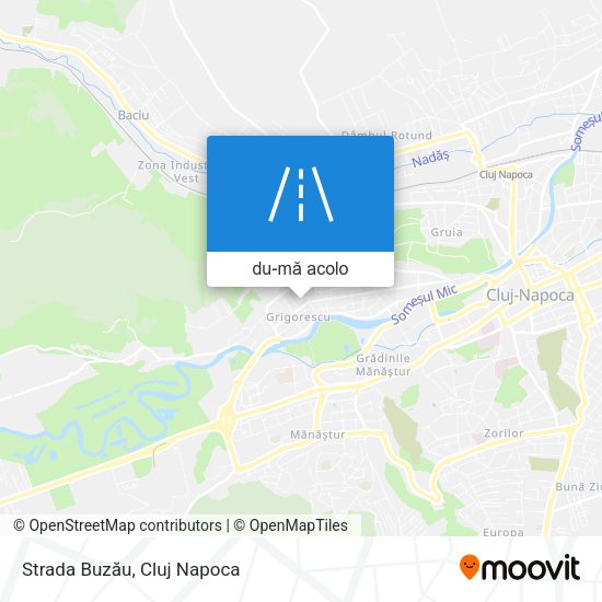 Hartă Strada Buzău