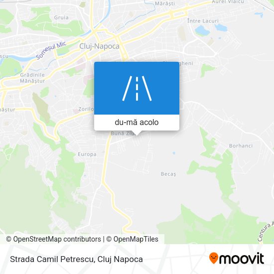 Hartă Strada Camil Petrescu