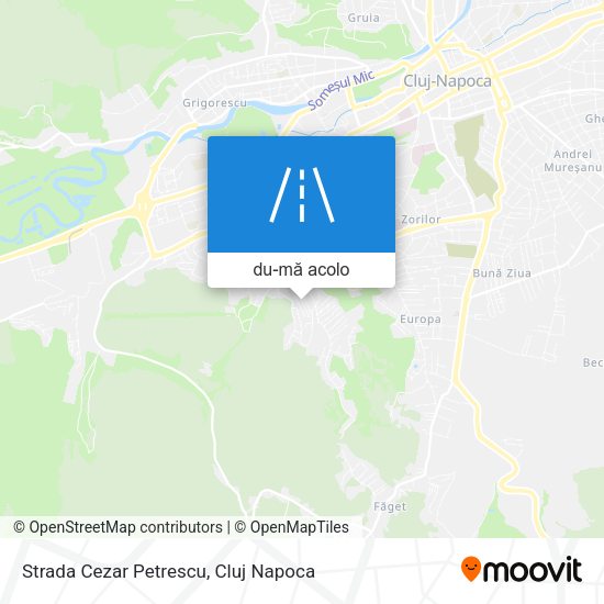 Hartă Strada Cezar Petrescu