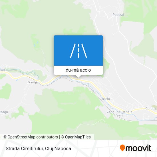 Hartă Strada Cimitirului