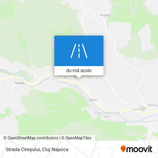 Hartă Strada Cireșului
