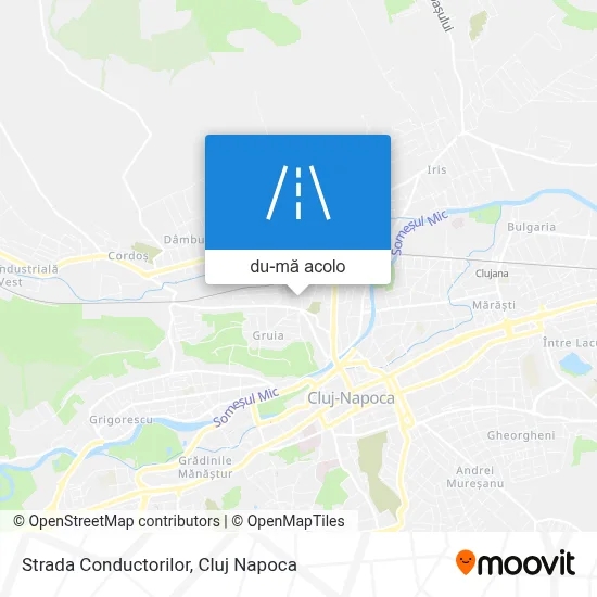 Hartă Strada Conductorilor