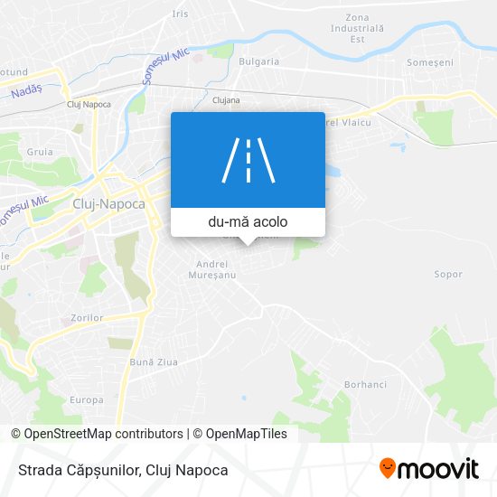 Hartă Strada Căpșunilor