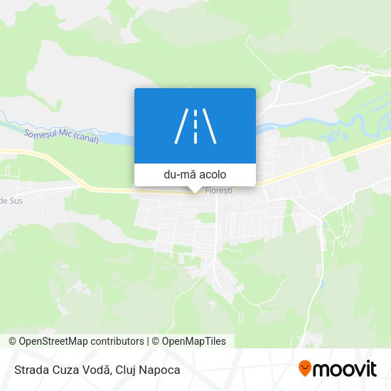 Hartă Strada Cuza Vodă