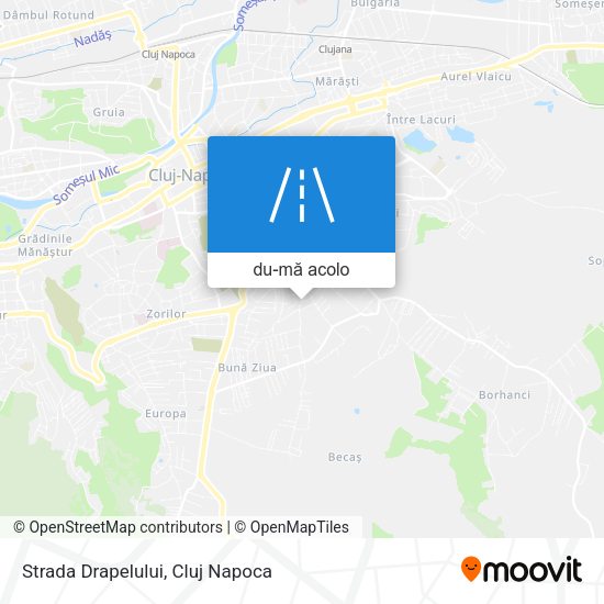 Hartă Strada Drapelului