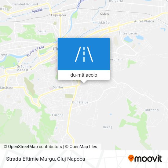 Hartă Strada Eftimie Murgu