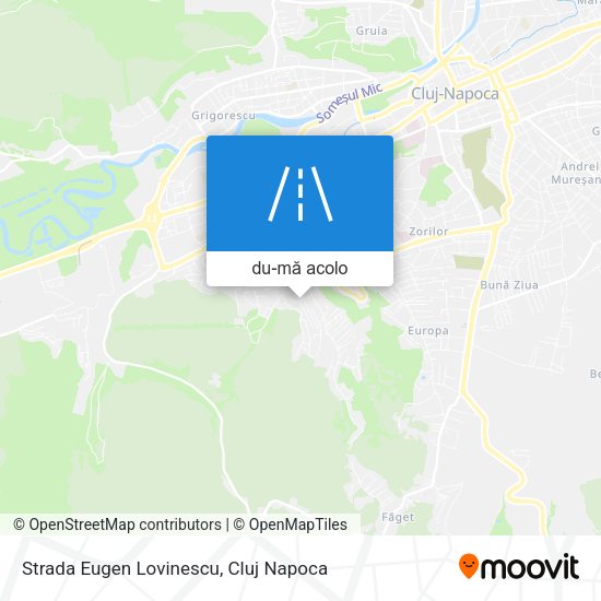 Hartă Strada Eugen Lovinescu