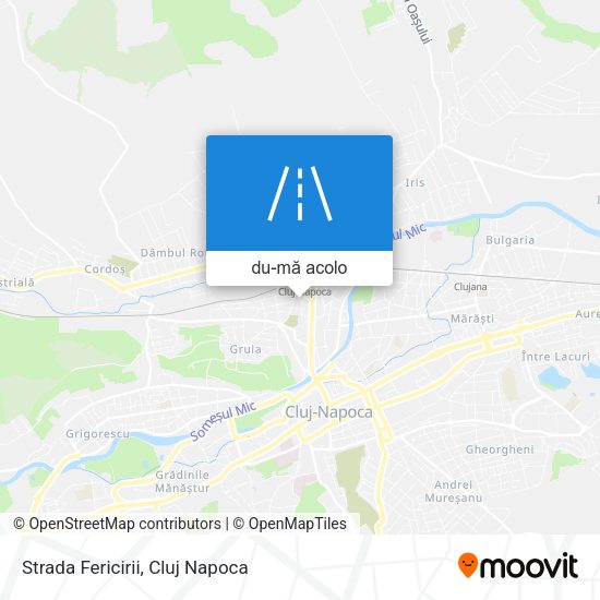 Hartă Strada Fericirii