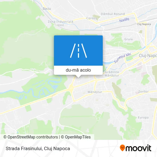 Hartă Strada Frasinului