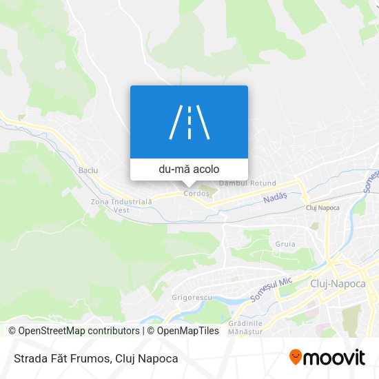 Hartă Strada Făt Frumos