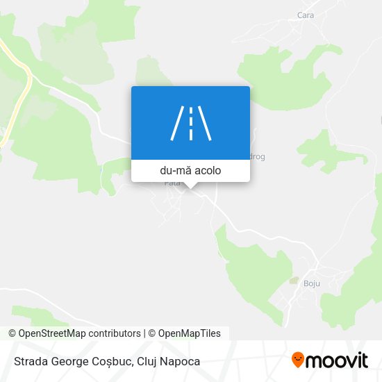 Hartă Strada George Coșbuc