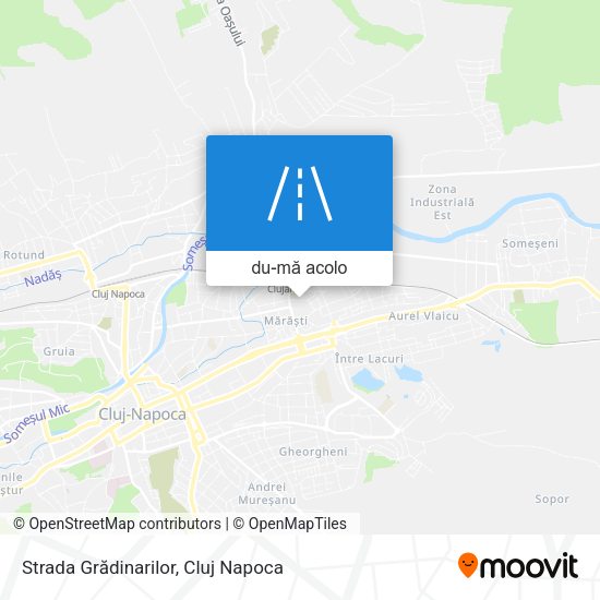 Hartă Strada Grădinarilor