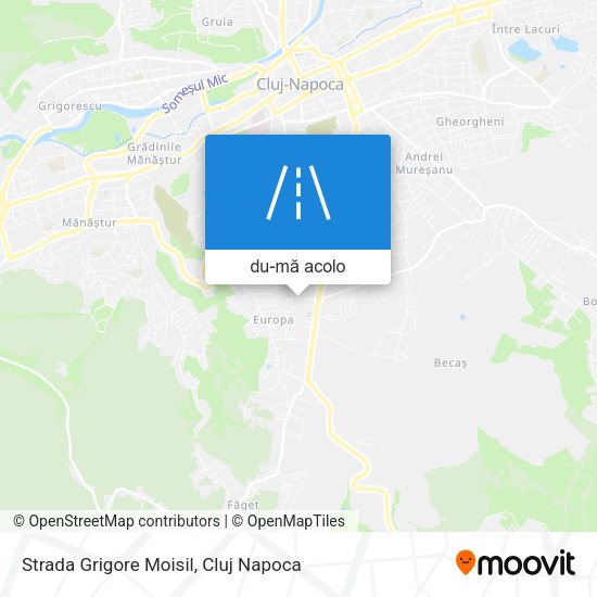 Hartă Strada Grigore Moisil