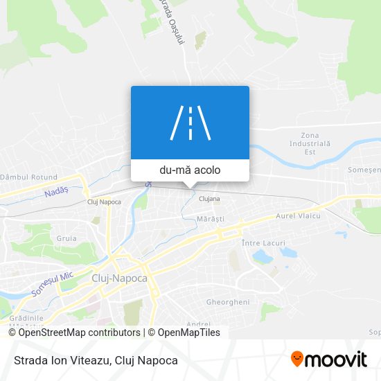 Hartă Strada Ion Viteazu