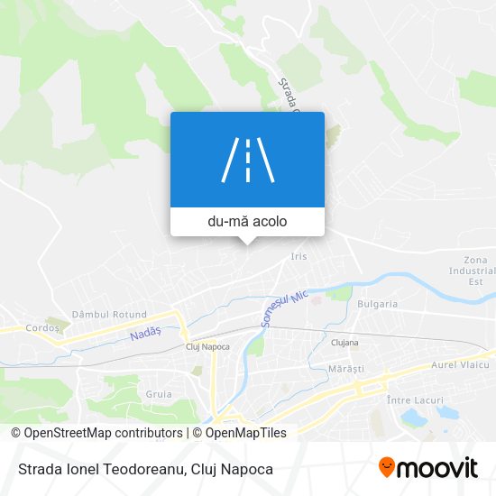 Hartă Strada Ionel Teodoreanu