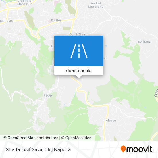 Hartă Strada Iosif Sava