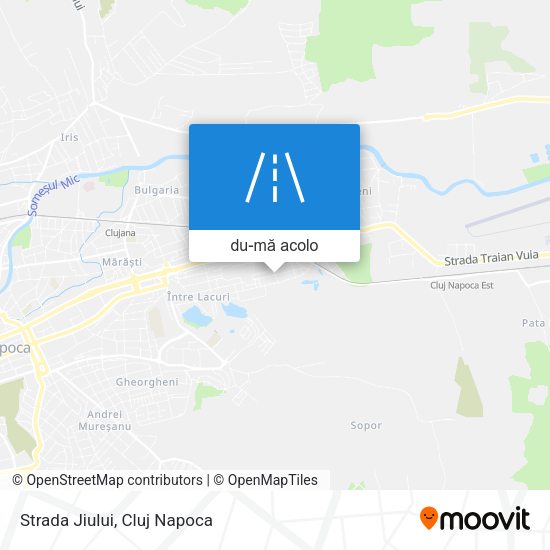 Hartă Strada Jiului