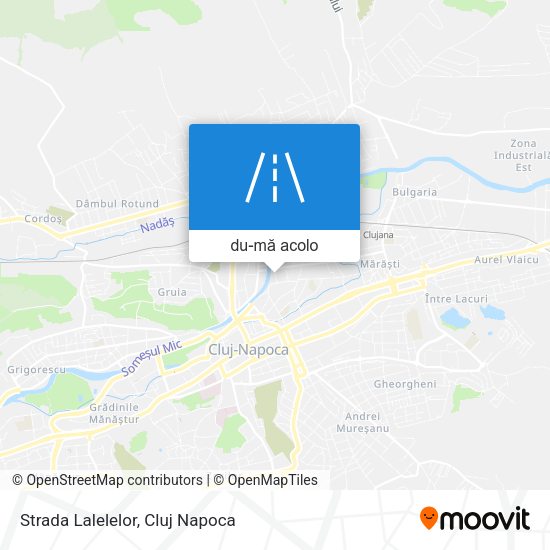 Hartă Strada Lalelelor