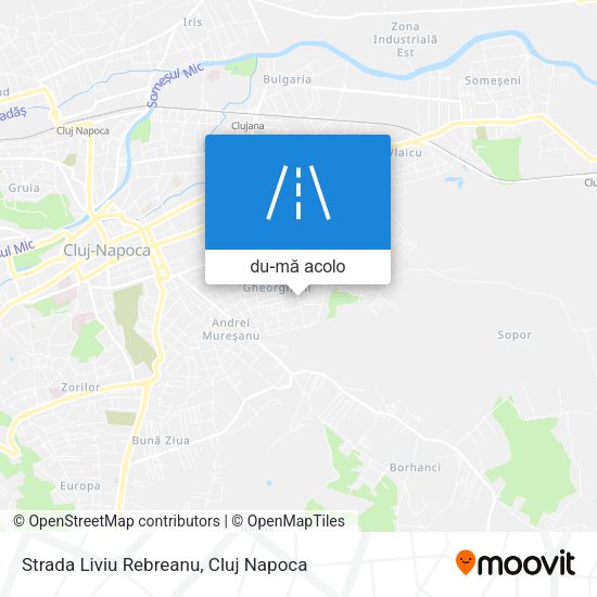 Hartă Strada Liviu Rebreanu