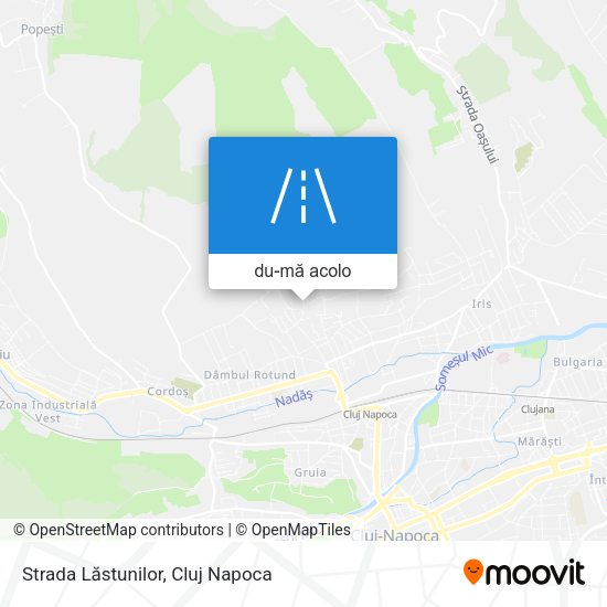 Hartă Strada Lăstunilor