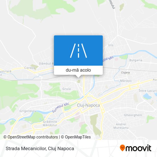 Hartă Strada Mecanicilor