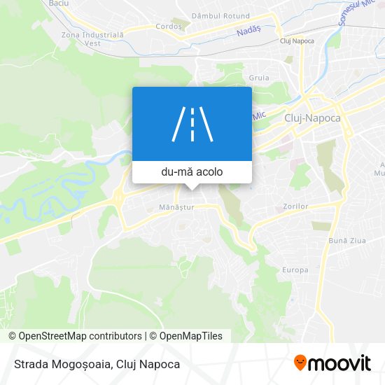 Hartă Strada Mogoșoaia