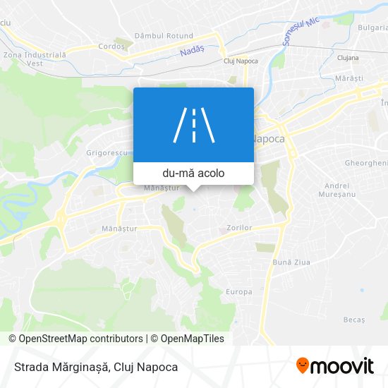Hartă Strada Mărginașă