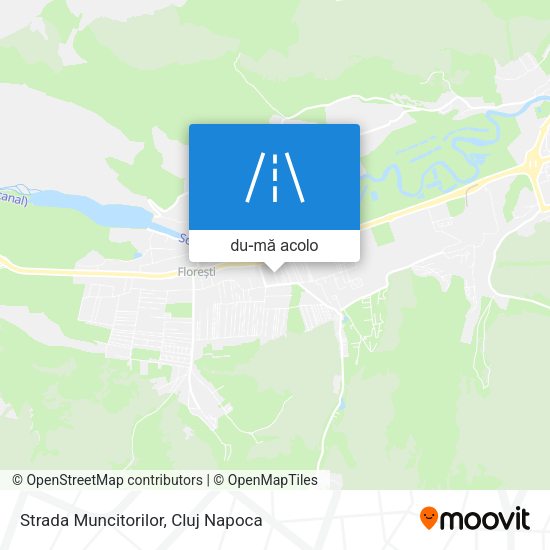 Hartă Strada Muncitorilor