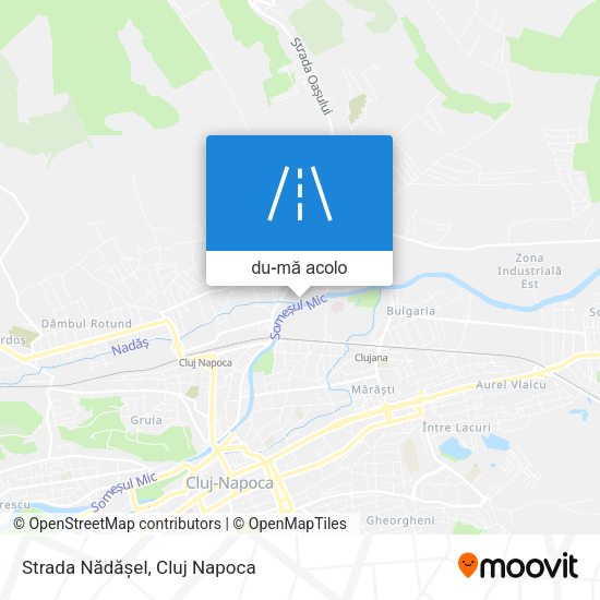 Hartă Strada Nădășel