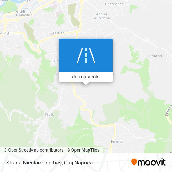Hartă Strada Nicolae Corcheș