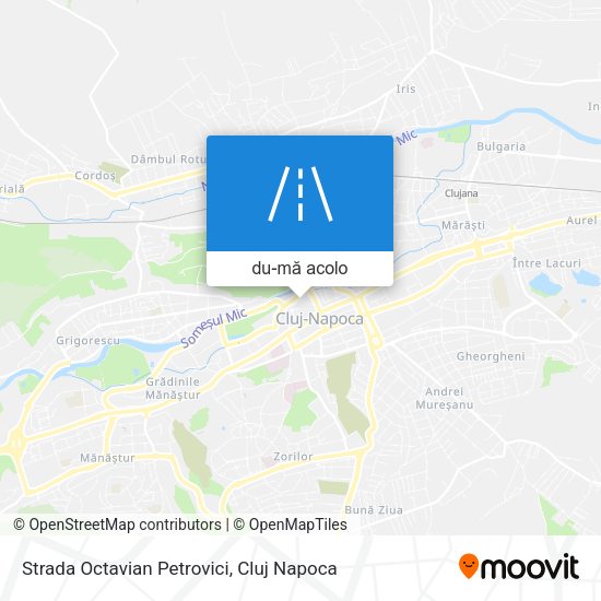 Hartă Strada Octavian Petrovici
