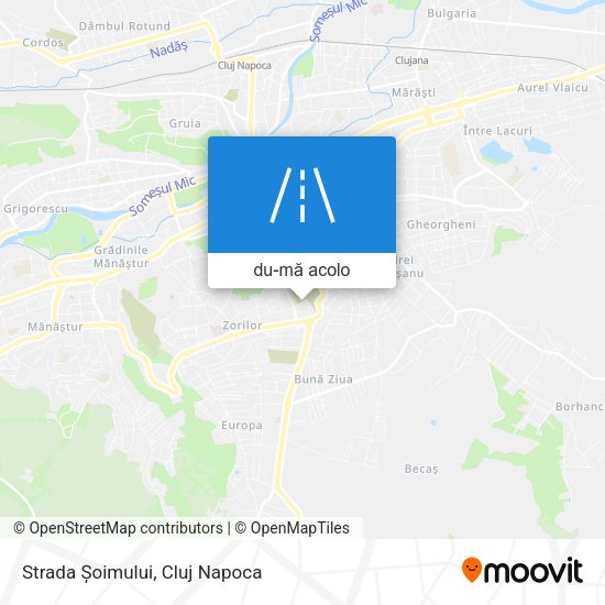 Hartă Strada Șoimului