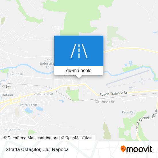 Hartă Strada Ostașilor