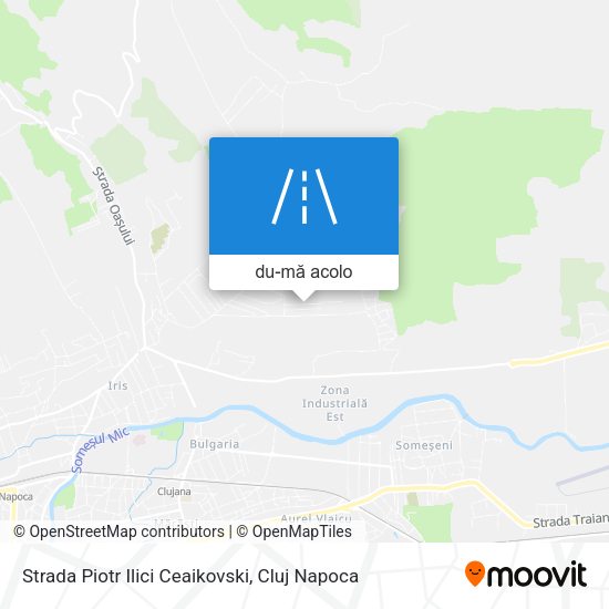 Hartă Strada Piotr Ilici Ceaikovski