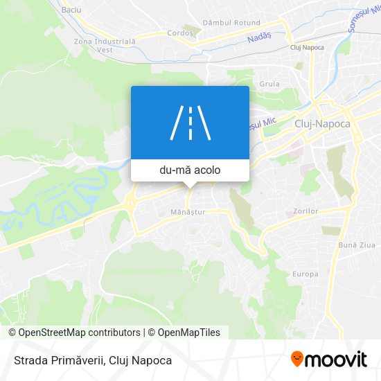 Hartă Strada Primăverii