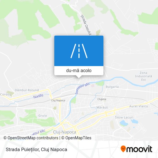Hartă Strada Puieților