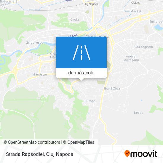 Hartă Strada Rapsodiei