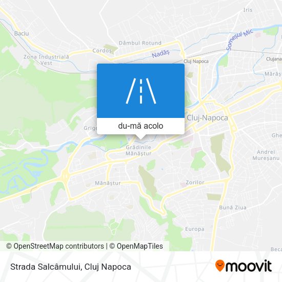 Hartă Strada Salcâmului