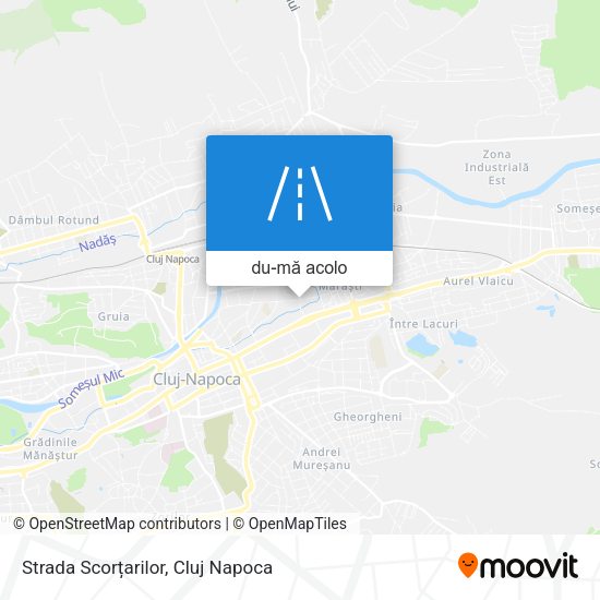 Hartă Strada Scorțarilor