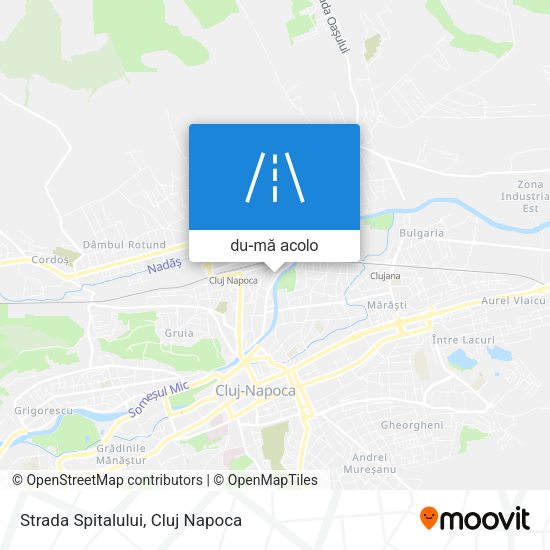 Hartă Strada Spitalului