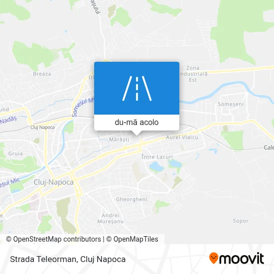 Hartă Strada Teleorman