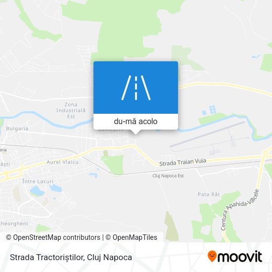 Hartă Strada Tractoriștilor