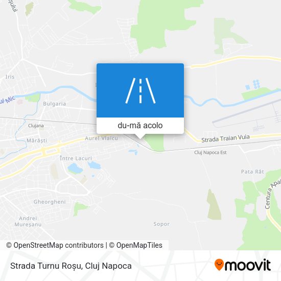 Hartă Strada Turnu Roșu