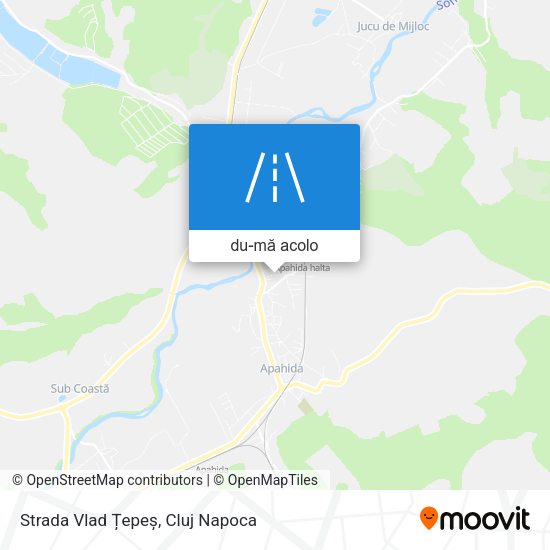 Hartă Strada Vlad Țepeș