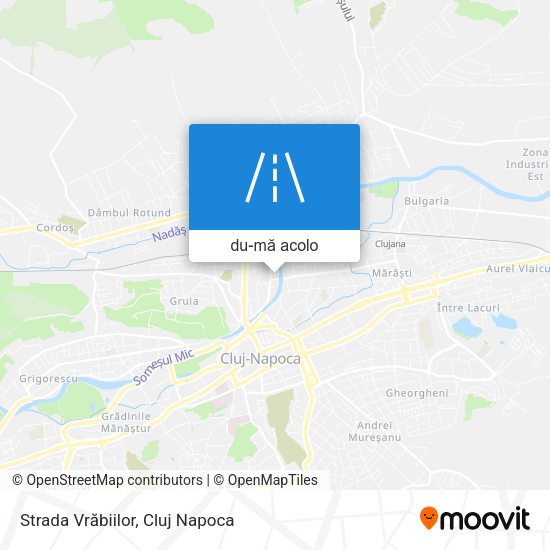 Hartă Strada Vrăbiilor
