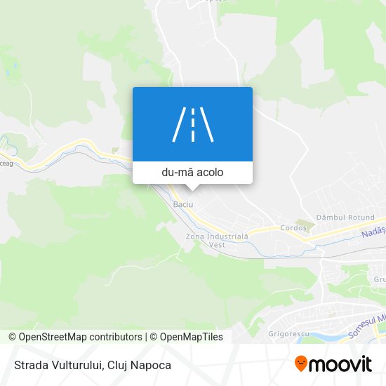 Hartă Strada Vulturului