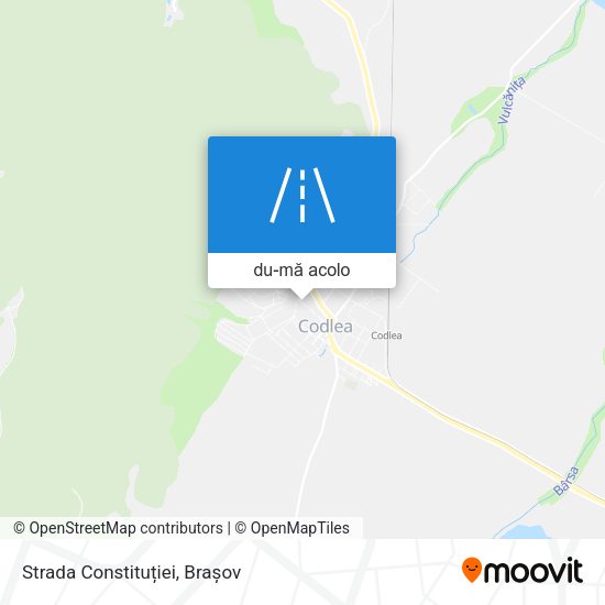 Hartă Strada Constituției