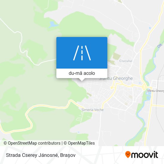 Hartă Strada Cserey Jánosné